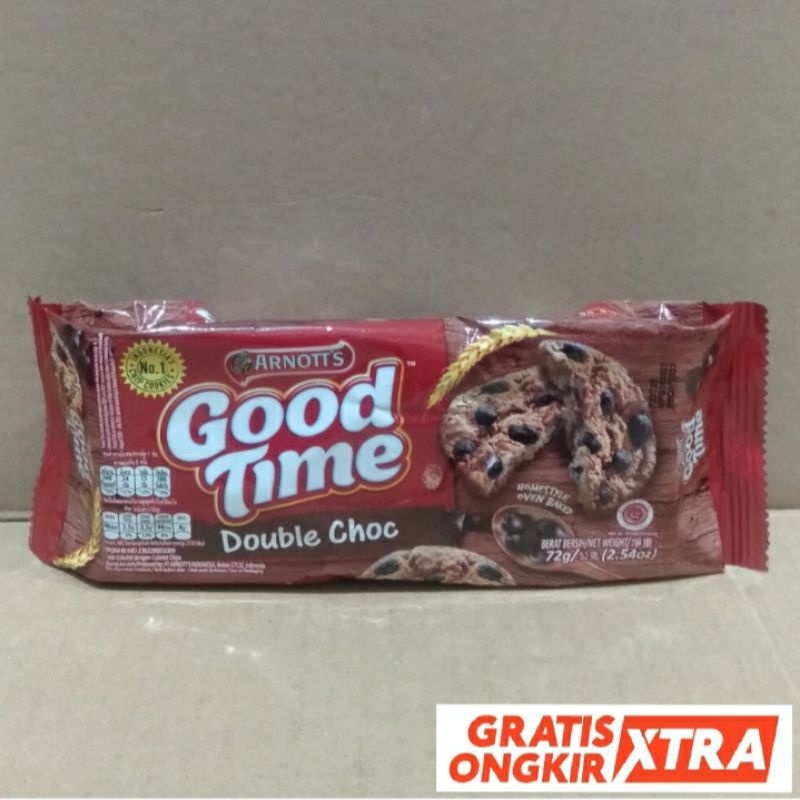 

GOOD TIME DOUBLE CHOC 72GR