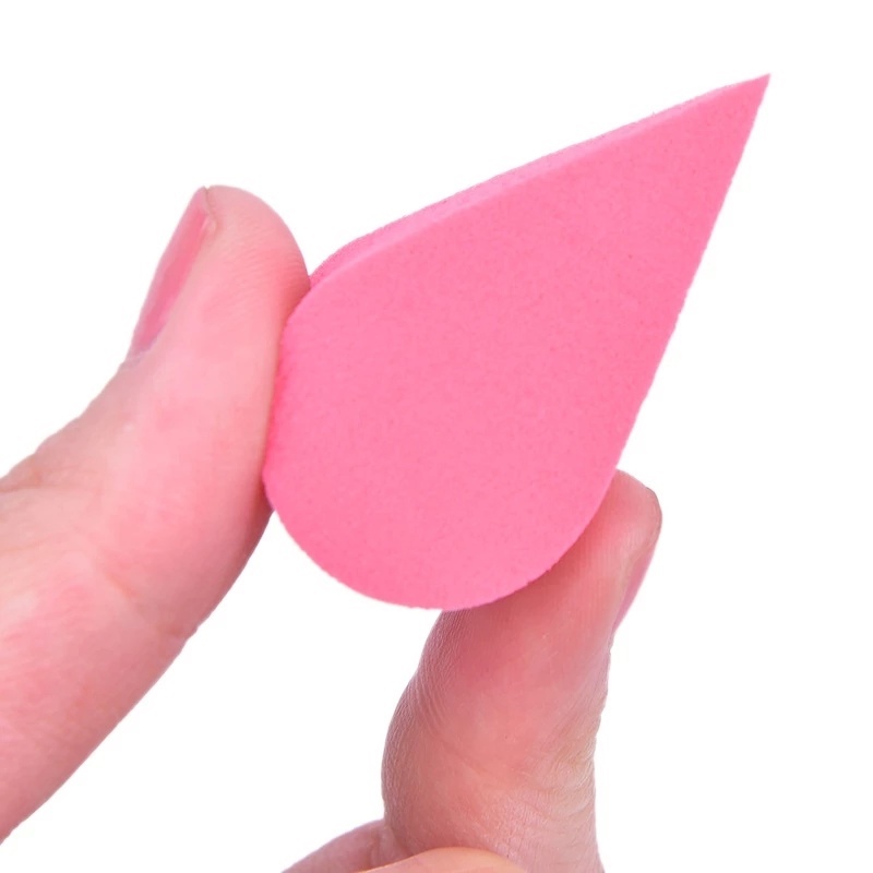 [8 Pcs Set Candy Color Triangle Shaped Makeup Sponge Blender] [Latex-Free Foundation Blending Sponge] [Cosmetic Puff For Applying Powder,Cream,Liquid]