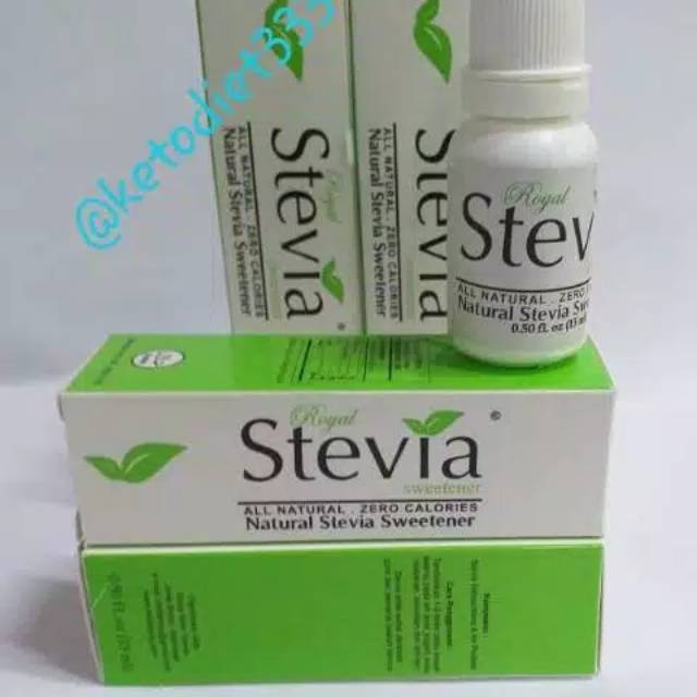 

Stevia zero kalori kemasan plastik