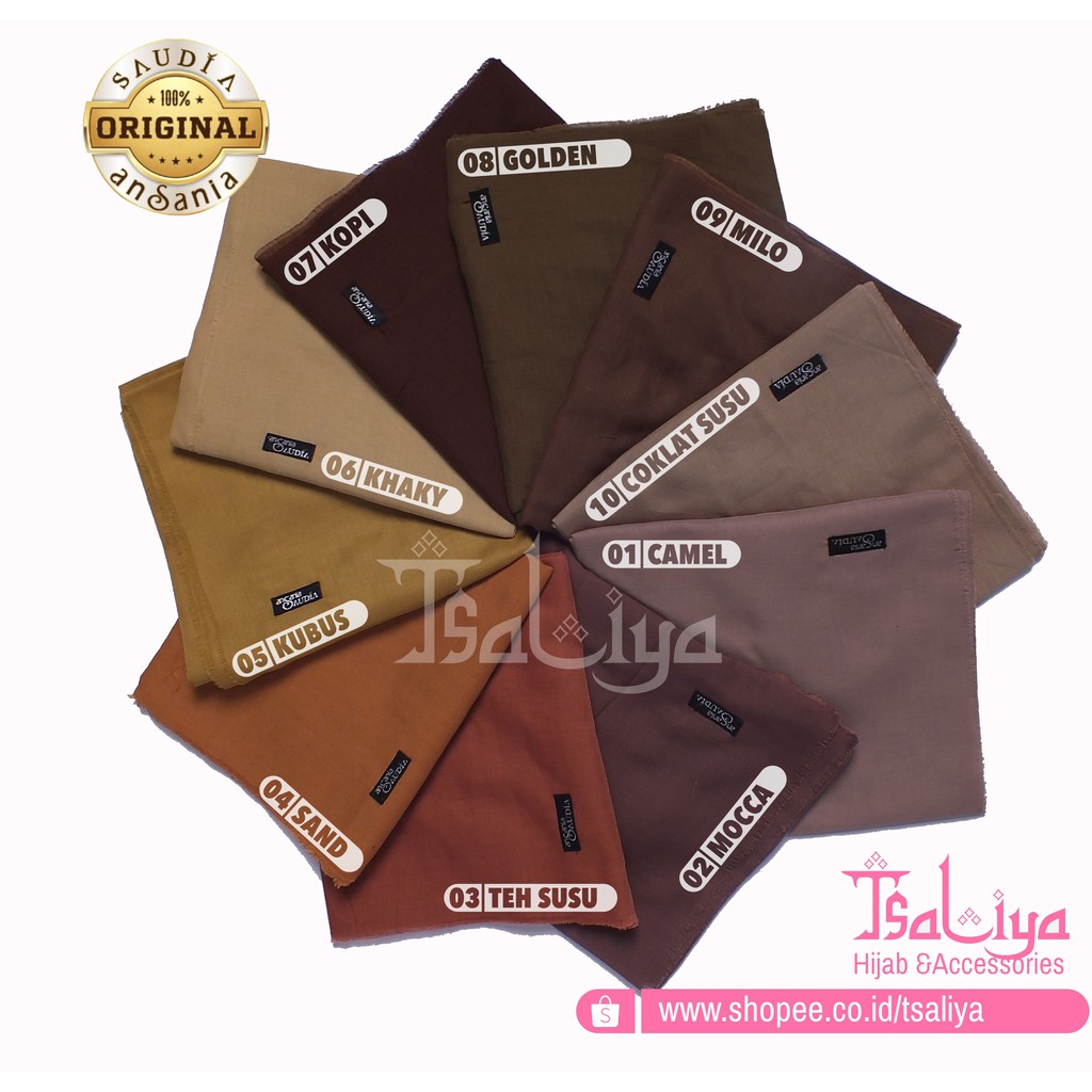 35+ Ide Jilbab Saudia Warna Coklat Muda