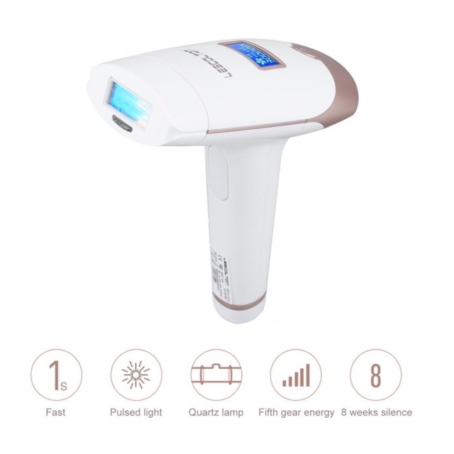 Alat kecantikan portable IPL LESCOLTON T009i Hair Removal IPL Home Pulsed Light dengan Display LCD