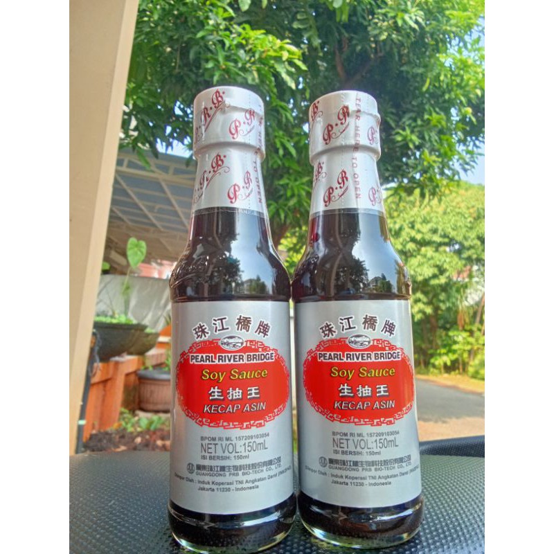 

PRB Soy Sauce / Pearl River Bridge / Kecap Asin Dalam Kemasan Botol Beling 150 Ml