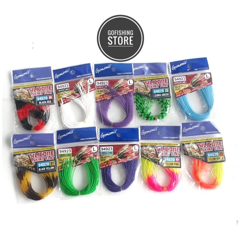 Skirt Bulat Spinner, soft frog,jump frog, buzzbait dll