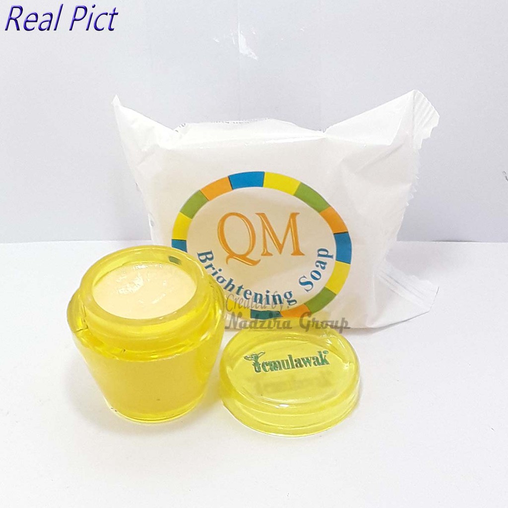 Cream Temulawak Barbie plus Sabun QM Brightening Original