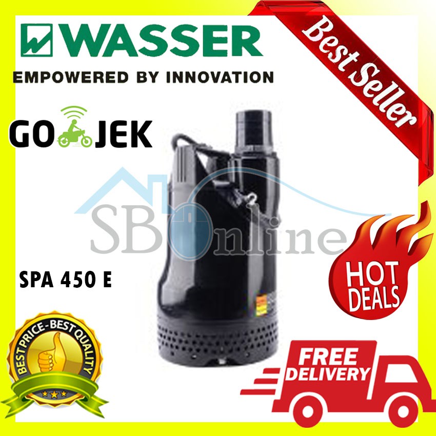 Pompa Celup Air Bersih Wasser SPA 450 E