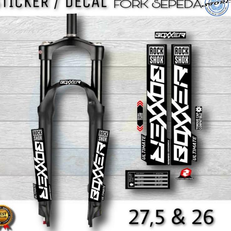 Grosir Surprise [] Sticker Fork Sepeda BOXXER Ultimate / Stiker Fork Sepeda Mtb / Decal Fork Sepeda