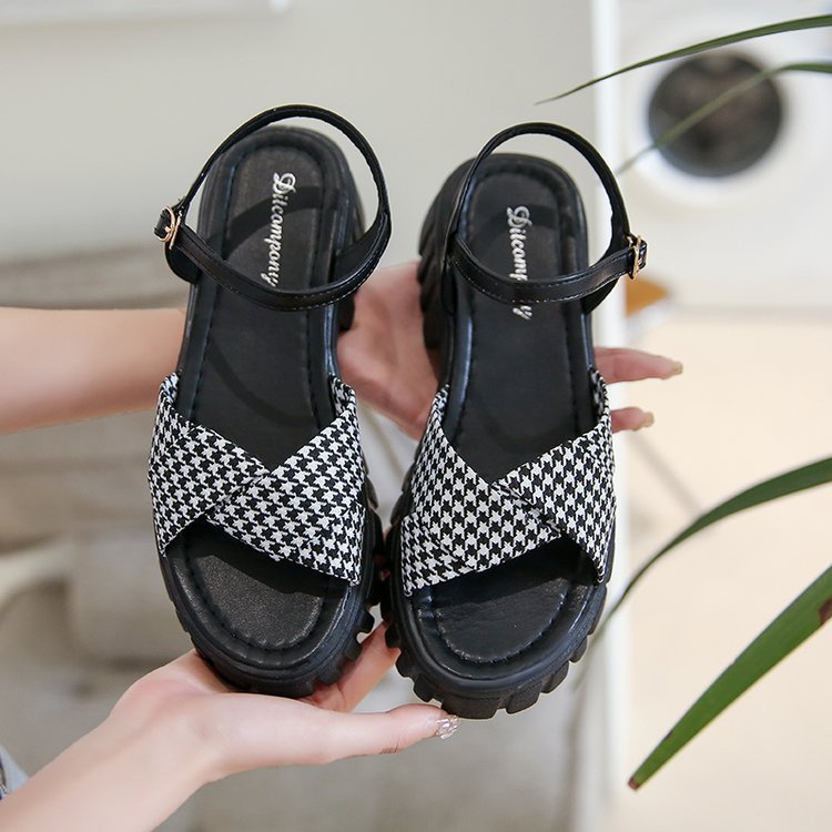 BS /  Sepatu Sandal Wedges Wanita Premium S-13