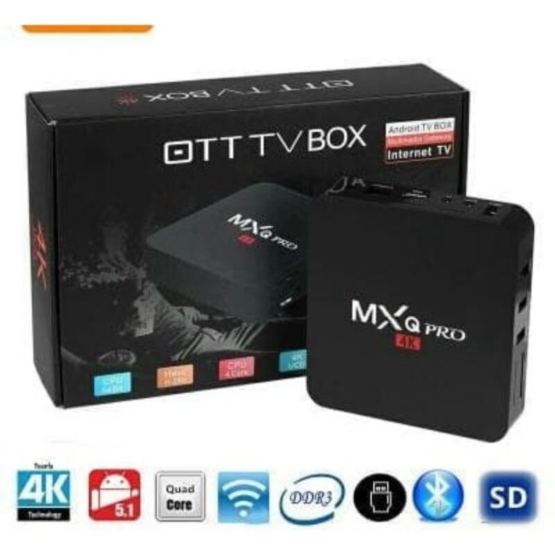 TV BOX Android MXQ-Pro 4K Smart TV Box Media Player Android TV Box MXQ Pro 2GB 16GB 4K Full HD