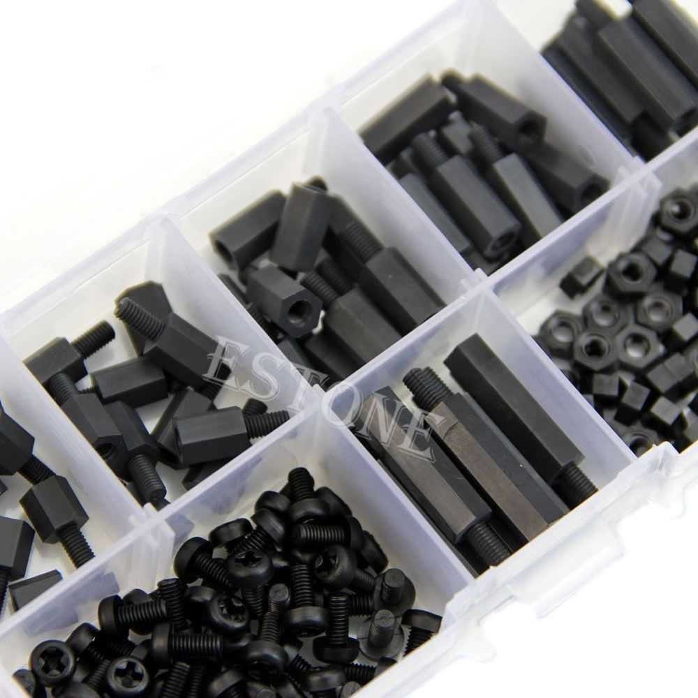 Termurah ! XHHD Set Stand-off Spacer Kit Nylon M3 180 PCS - M3