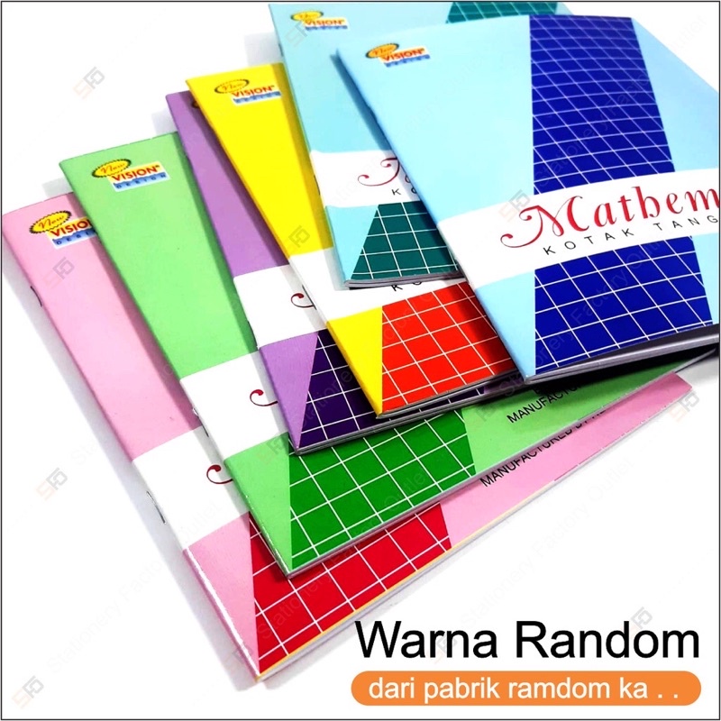 

BUKU KOTAK TANGGUNG VISION ISI 30 lembar SATUAN BISA GOSEND