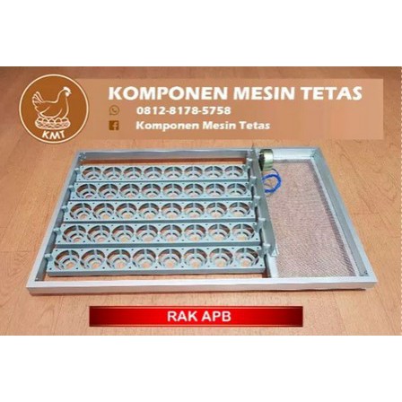 Rak APB (Ayun per Baris) untuk Mesin Tetas Telur