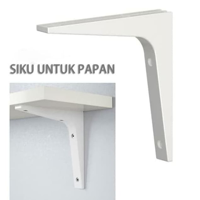 PROMO BREKET DINDING - BRACKET DINDING - SIKU UNTUK RAK DINDING - SIKU L