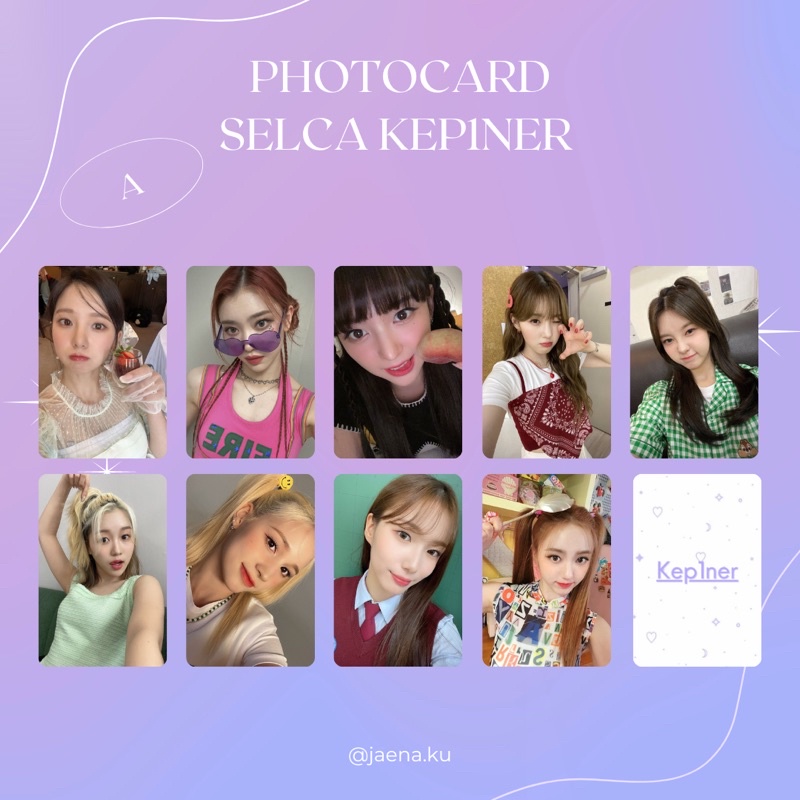 [KEP1ER] PHOTOCARD KEP1ER SELCA #1 ‼️ BACA DESKRIPSI ‼️