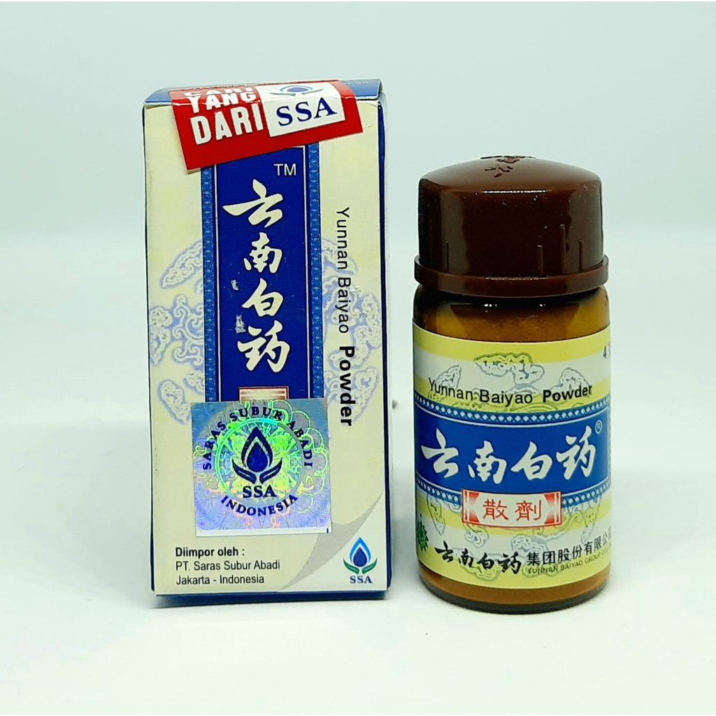 YUNNAN BAIYAO POWDER obat patah tulang - luka dalam - keseleo manjur