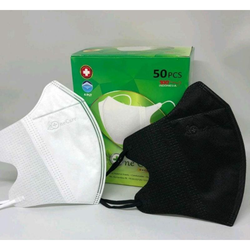 OneCare Masker Duckbill 3 ply isi 50