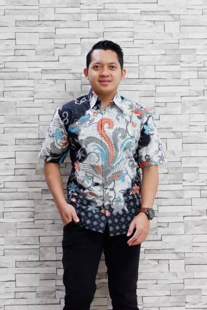 Hem pendek lapis furing ori batik solo sragenan