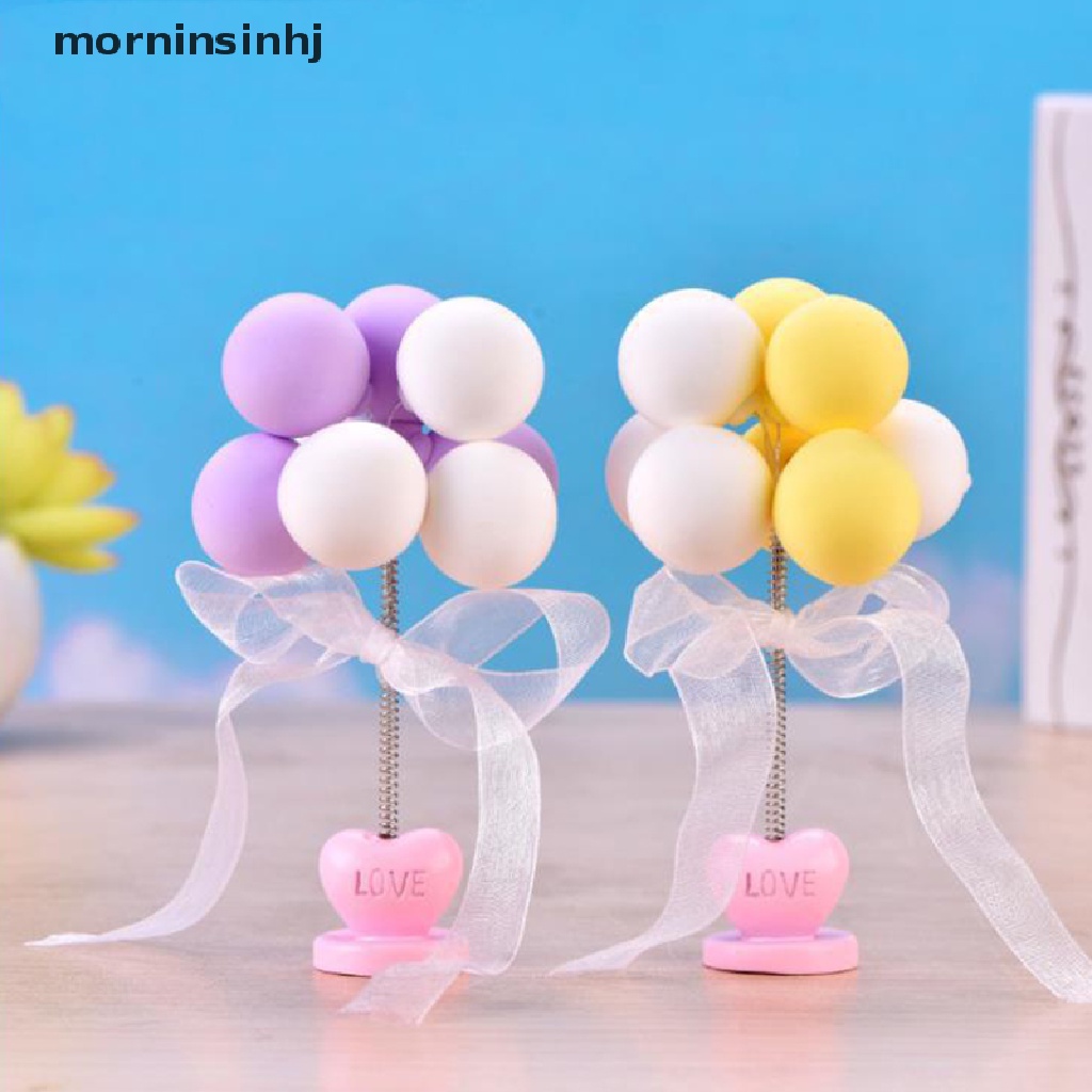 Mornin 1 Ikat Balon Bulat Mini Multi Warna Untuk Dekorasi Lansekap Mikro