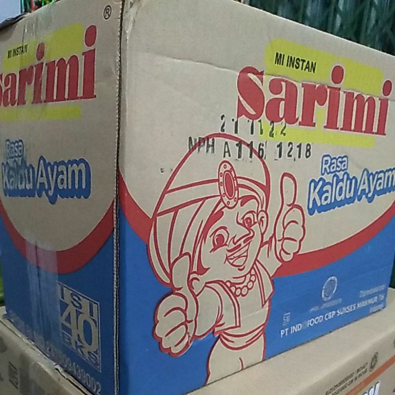 BARU 1 dus Sarimi Rasa Kaldu Ayam Murah isi 40 bks