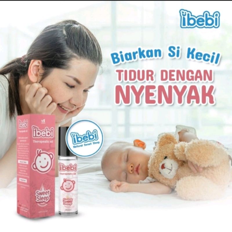 IBEBI THERAPEUTIC OIL MINYAK ESSENSIAL MINYAK HERBAL BAYI 8ML