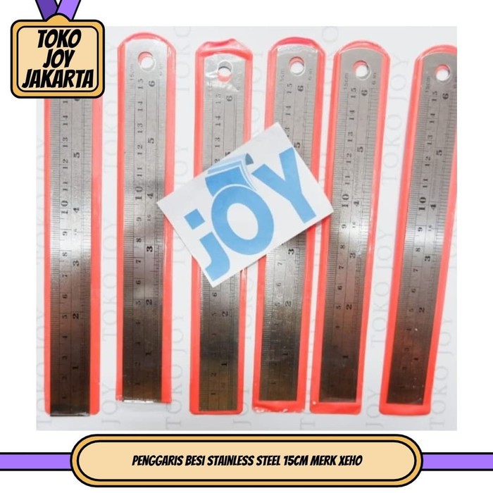 

PENGGARIS BESI 15CM STAINLESS STEEL RULER