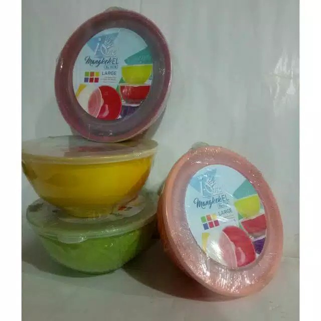 Mangkok I-One EL set 3 EL- 0018 - mangkok  siap saji - tempat makan - EL -  0018