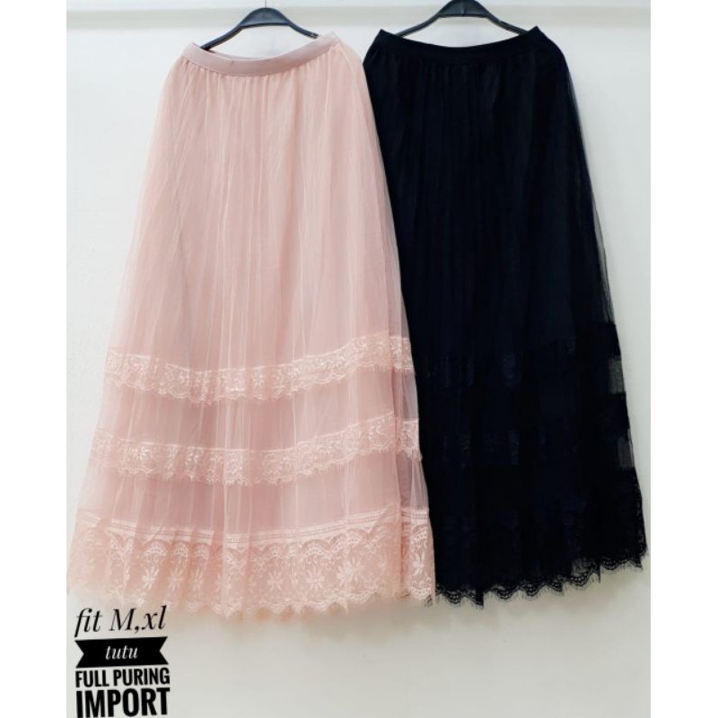 rok tutu renda remple import