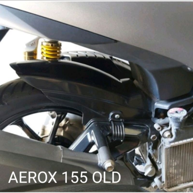 Hugger Spakbor Kolong Yamaha Aerox dan Lexi - Aksesoris Variasi Aerox - Lexi -BLACK-PNP