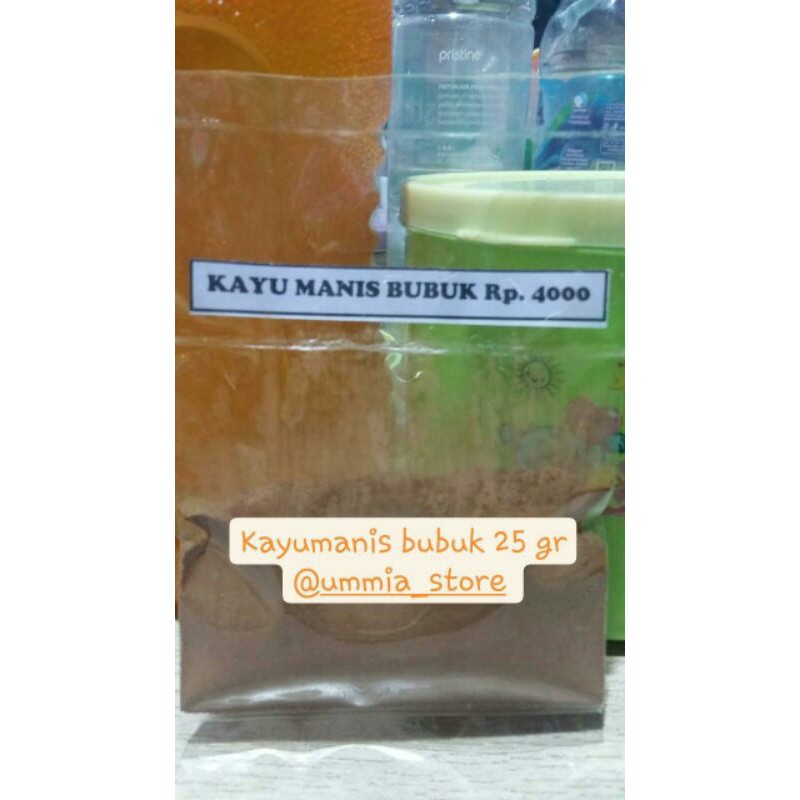 

KAYUMANIS BUBUK 25 GR