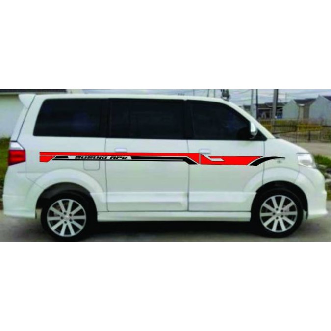 Stiker Mobil Suzuki Apv Luxury Terbaru Stiker Mobil Apv Carry Grandmax Terlaris