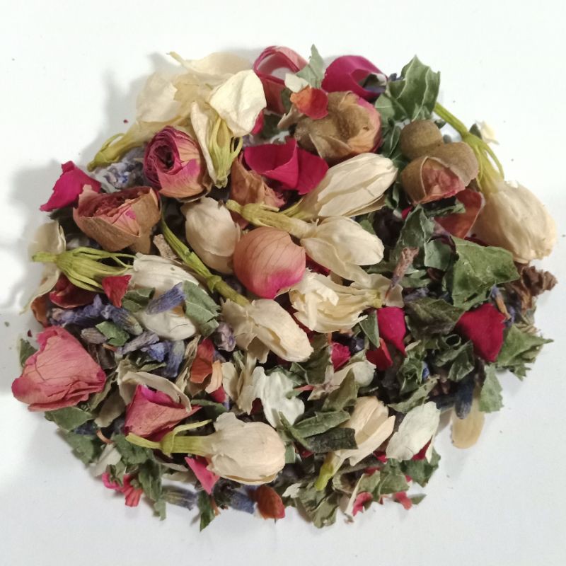 HEAVEN TEA : PEPPERMINT TEA, ROSE BUDS, LAVENDER &amp; JASMINE (30 TEA BAG)