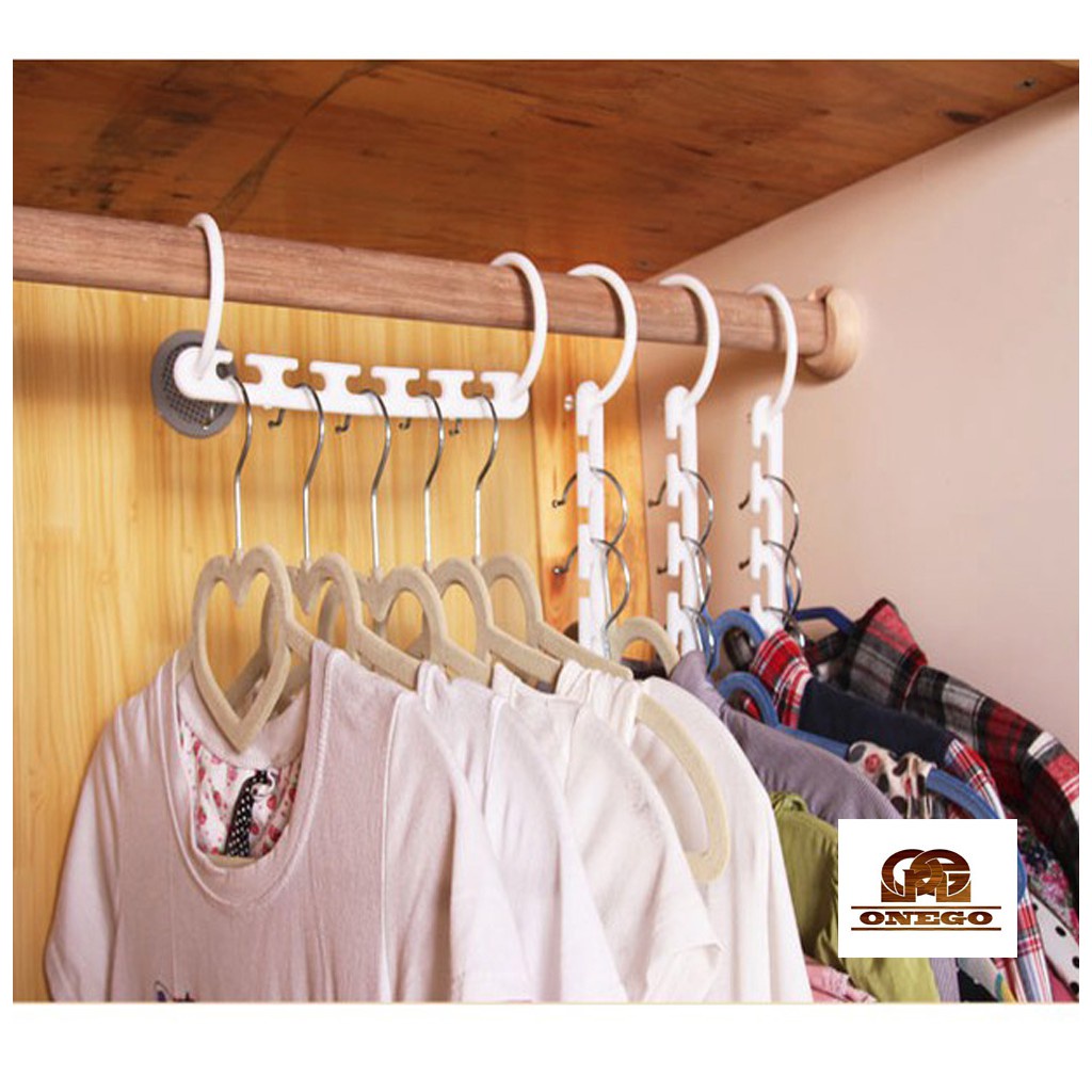 Gantungan Hanger Baju Lipat Efisiensi Tempat