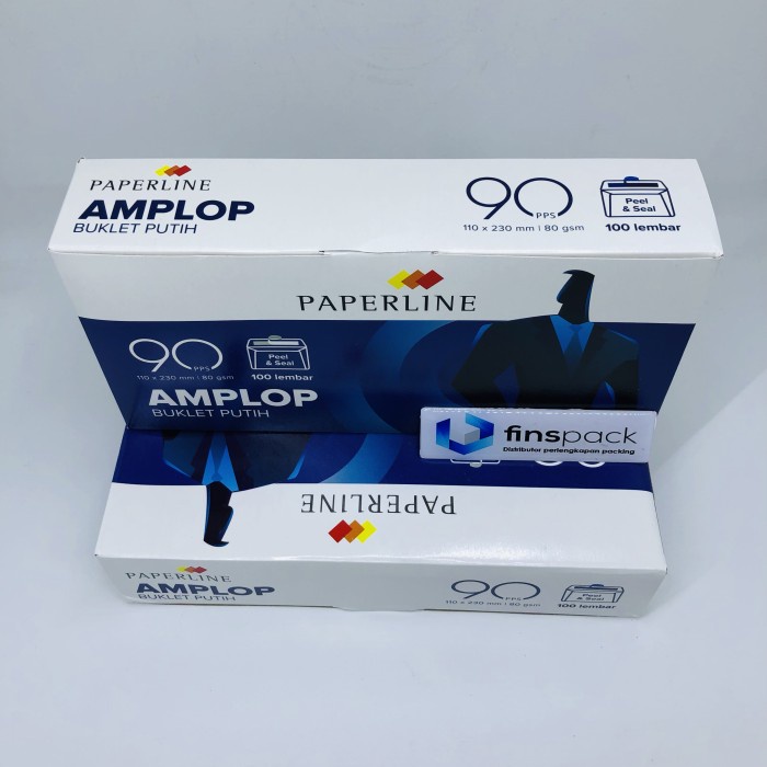 

Amplop putih paperline 90 pps 1 kotak