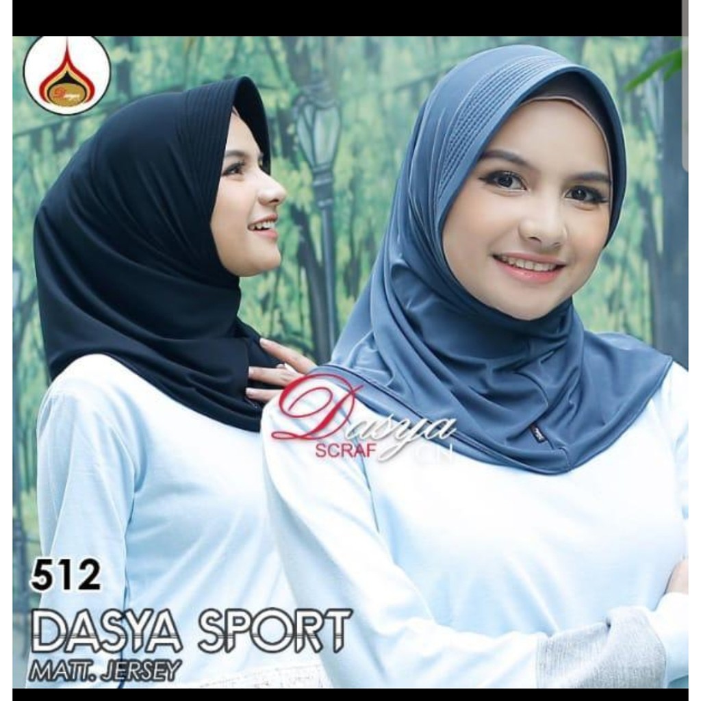 HIjab Sport - Kerudung Instan Sport - Dasya Sport-1