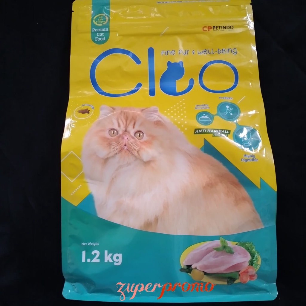 Cleo Persian 1.2kg / Cleo Persia / Pakan Kucing Persia