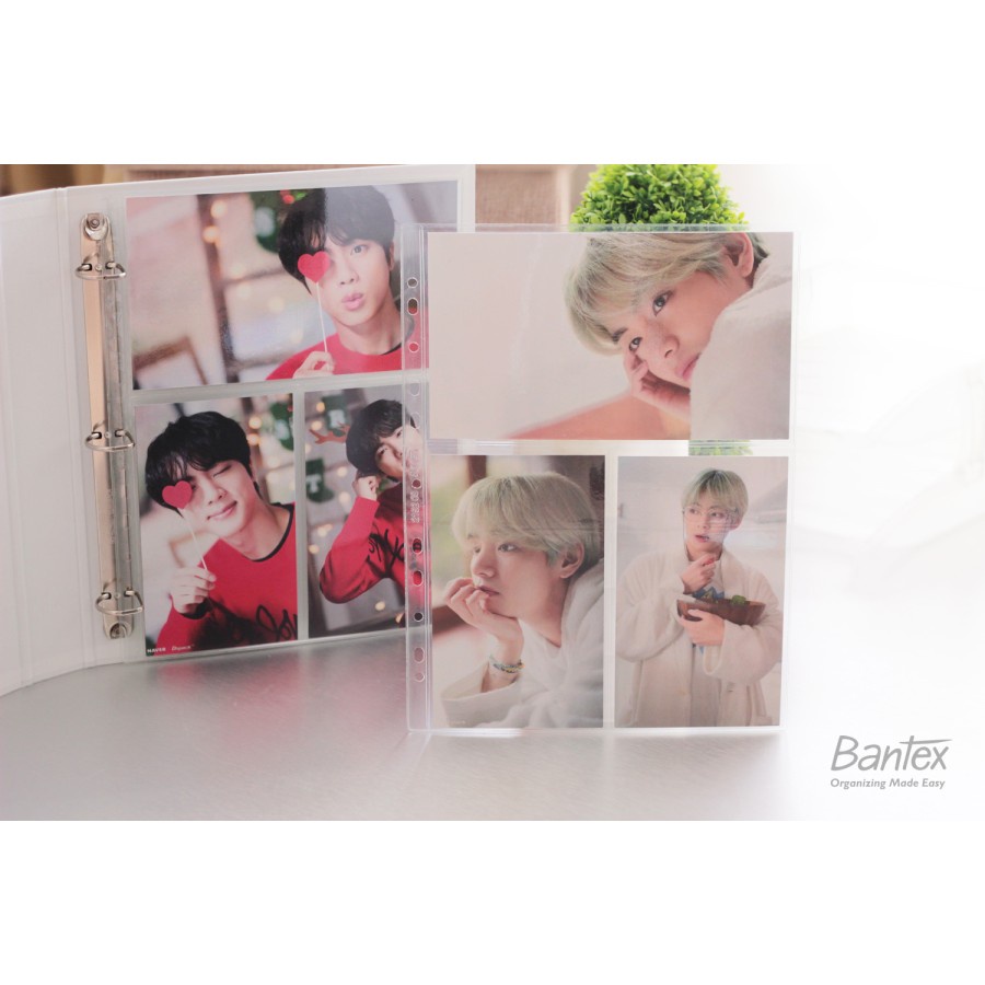 TBMO Bantex Collector Sleeve A4 Photocard 3P Clear 2152 08