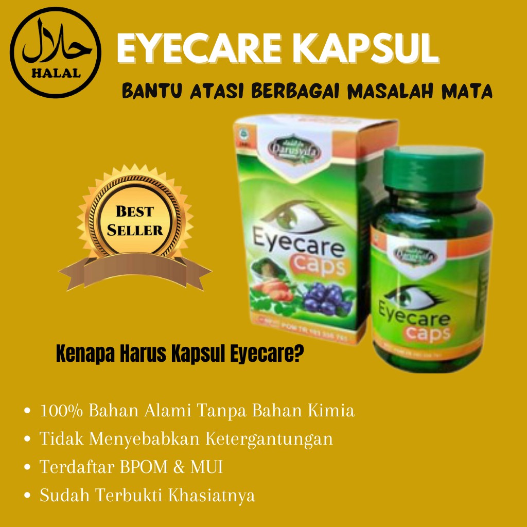 Temukan EYECARE MATA MINUS | VITAMIN MATA KESEHATAN MATA | VITAMIN MATA MINUS PLUS / KATARAK / SILIN
