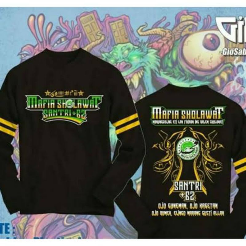 kaos mafia sholawat panjang,kaos mafia sholawat +62,kaos santri