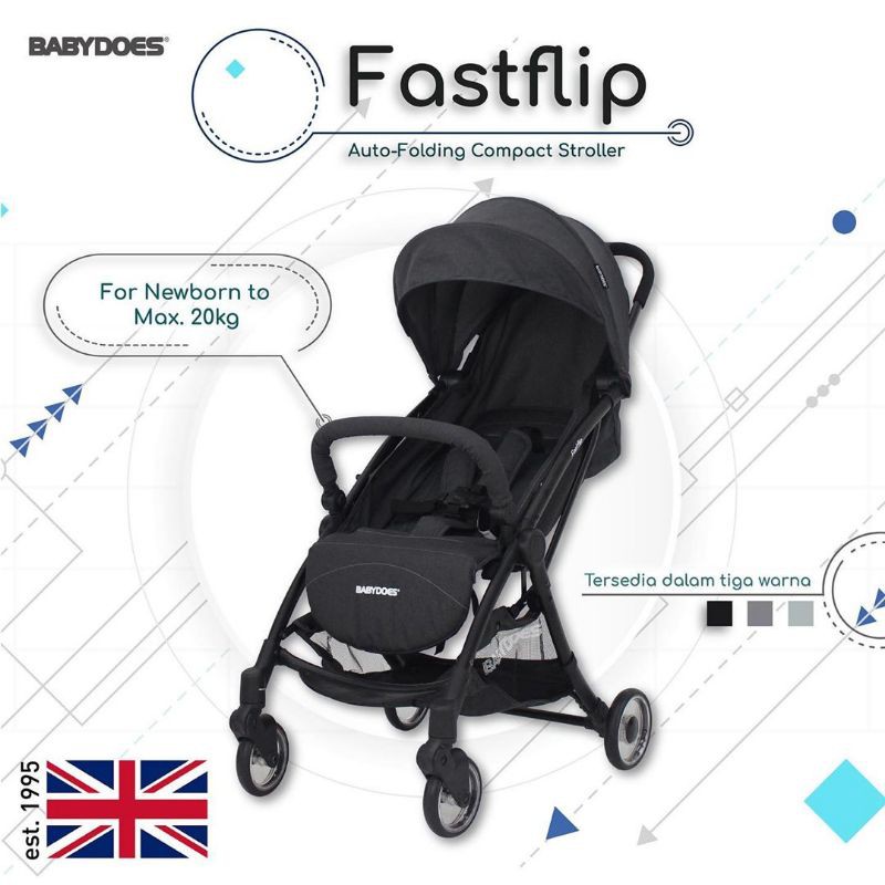 stroller babydoes fastflip