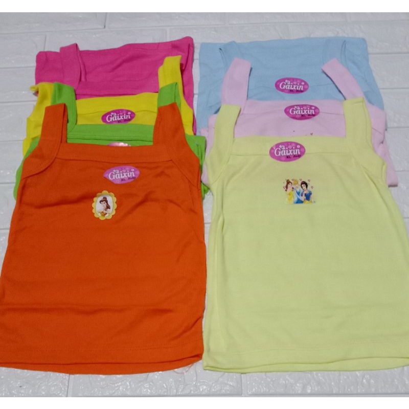 Singlet Balita Cewek Kaos Dalam anak perempuan Baby warna Random