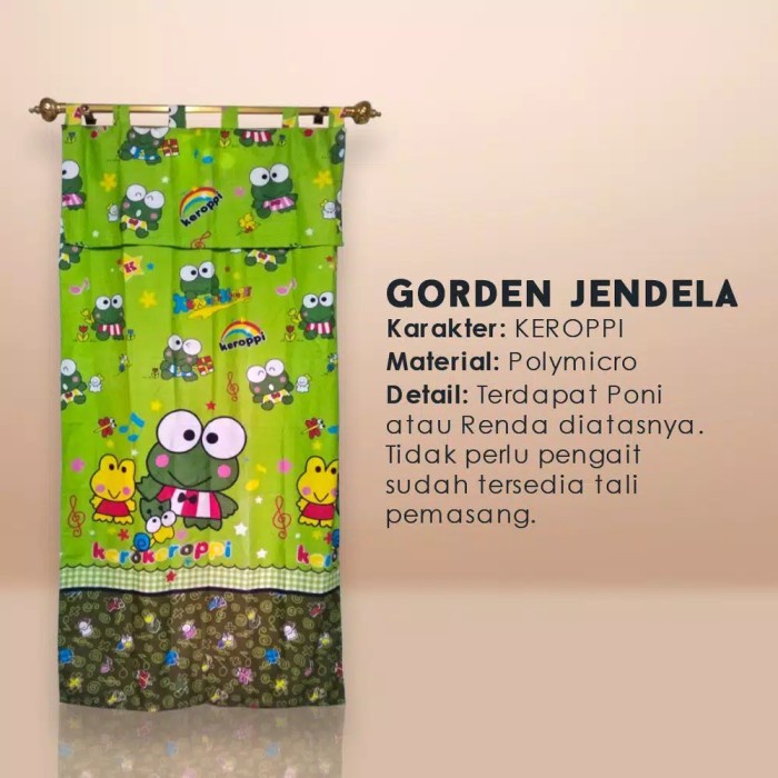 GORDENG KARAKTER JENDELA /GORDEN JENDELA/ GORDENG KARAKTER