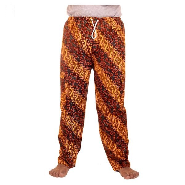 CELANA PANJANG BATIK SOGAN - TERMURAH