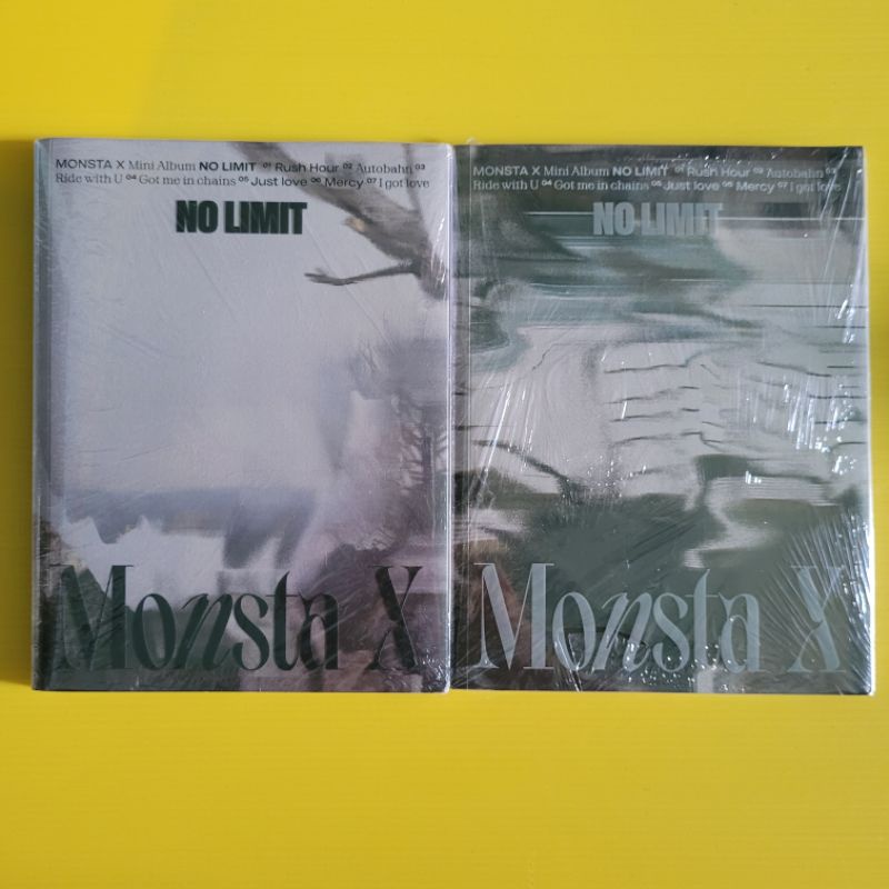 ALBUM MONSTA X NO LIMIT SEALED