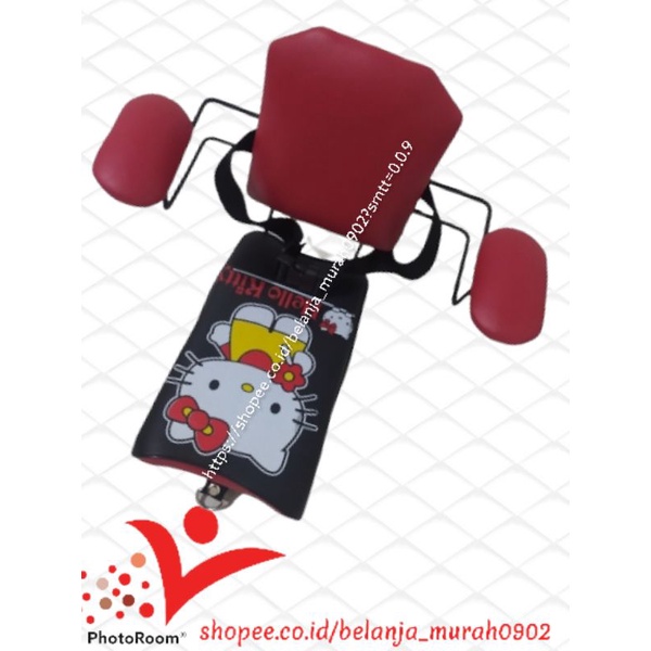Boncengan di motor anak sandaran