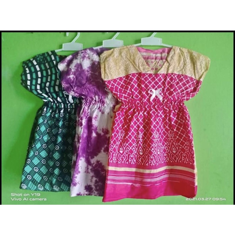 DASTER ANAK PERCA / DASTER ANAK 0-5 TAHUN 6-12tahun (MOTIF RANDOM) DASTER ANAK SAMBUNG BAHAN RAYON