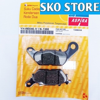 Kampas Rem YH-W0046-VIN-1300 Aspira original Dispad Diskpad DIscpad VIXION NEW Murah