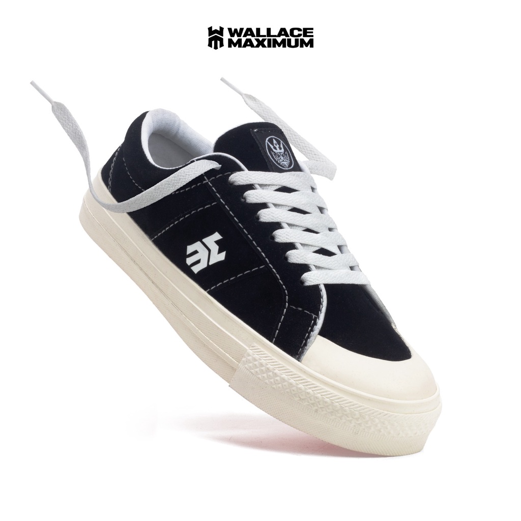 SEPATU VULCANIZED WAMA SNEAKERS PRIA WANITA VULCANISIR SKATE BMX OBELIS DAN ASTERIS WALLACE sepatu vulcanized skateboard BRAND LOKAL WALLACE MAXIMUM ORIGINAL-7