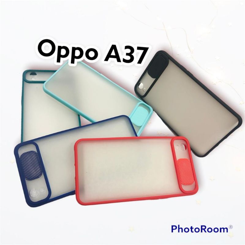 case sliding oppo A37 case penutup kamera protectro