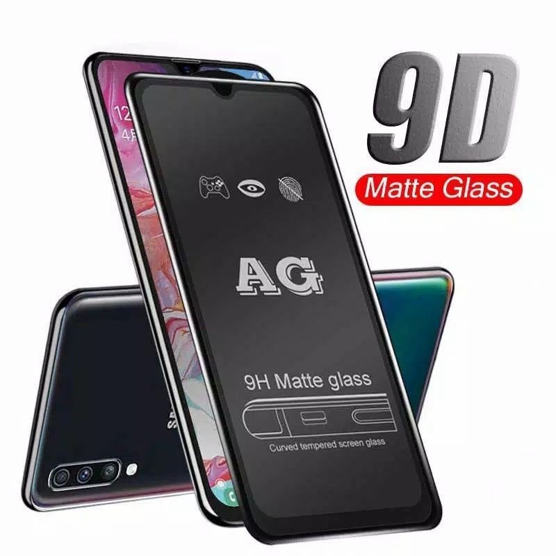 VIVO Y75 5G Y15S Y12S Y12S 2021 Y20 Y20S Y20 2021 Y20S G TEMPERED GLASS GLARE MATTE ANTI MINYAK ANTI GORES KACA FULL COVER SCREEN GUARD PELINDUNG LAYAR TEMPRED GAMING