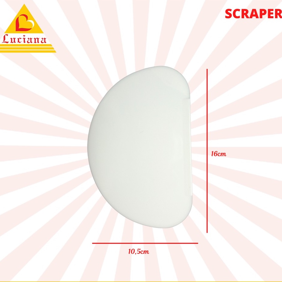 Scraper Krim Pemotong Adonan Kue Roti