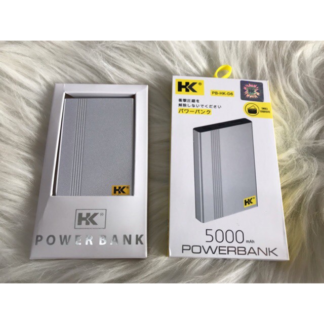 Jual Powerbank 5000Mah Hk - Original Indonesia|Shopee Indonesia